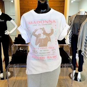 1985 Madonna / Beastie Boys & Run dmc t-shirt